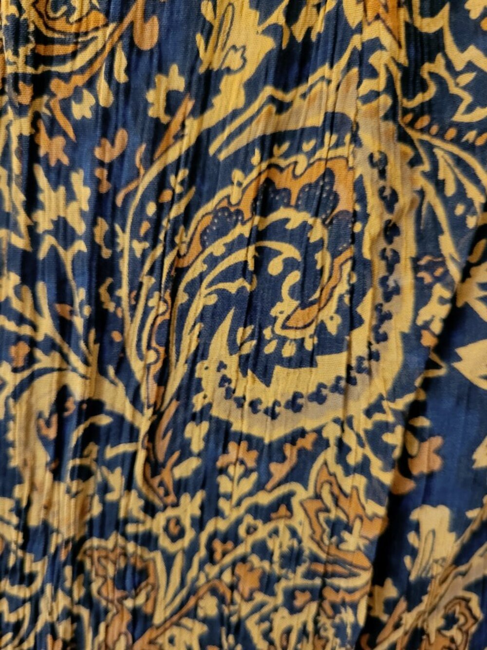 NWT Anthropologie Ollari Paisley One-Shoulder Jumpsuit, Size L - Picture 9 of 16